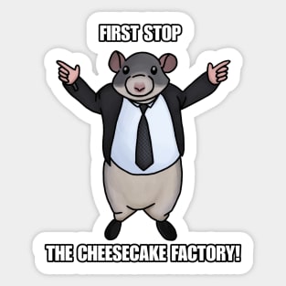 Mr. Chedda Meme Sticker